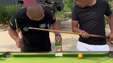 Funny video Billiards million views