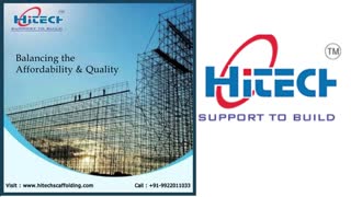 Cuplock System on Hire | Cuplock Scaffolding Hire in Mumbai | Hitech Scaffolding Pvt. Ltd.