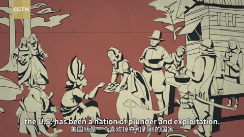 Animated history of the United States of America from a Chinese perspective.