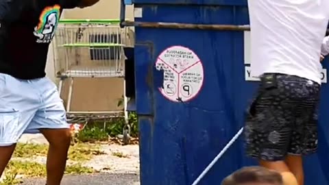Throwing the trash prank | funny prank video
