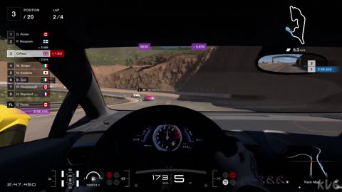 Gran Turismo 7 - Lamborghini Huracan LP610-4 2015 - Cockpit View Gameplay PS5