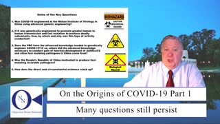 On the Origins of COVID-19 Part 1 | Dr. John Hnatio Ed. D.