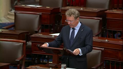Dr. Rand Paul Continues to Fight Against COVID-19 Vaccine Mandates for Senate Pages - 9/19/23
