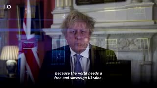 UK's Johnson appeals to Russians