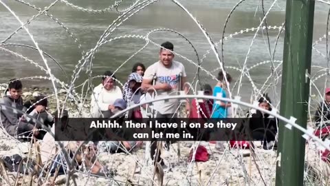 Illegal Alien Show Up To The Border In A Biden/Harris 2020 T-Shirt So They Let Him In