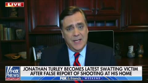 Legal scholar Jonathan Turley swatted a day after his criticism of the practice.