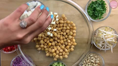 High Protein Salad | Lose Weight Fast | Weight Loss Recipe | Chickpea Salad