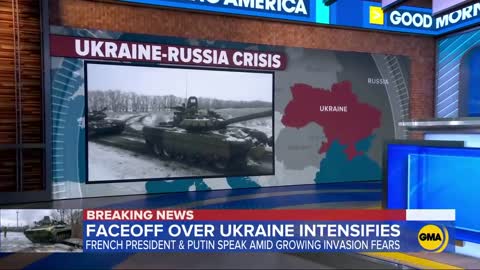 Russian escalation along Ukraine border grows l GMA