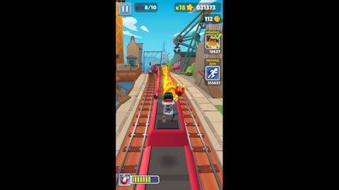 Playing SubwaySurfers