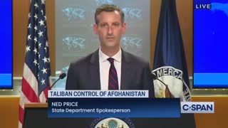 State Department Asks Taliban to Form an "Inclusive" Government
