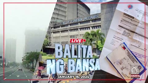 LIVE: Balita ng Bansa | January 16, 2024