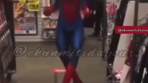 Dancing Spider-Man