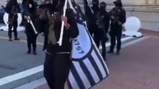 Armed BLM Protestors Demanding Reparations