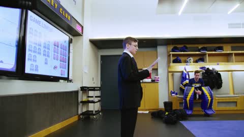 Blues celebrate Hockey Fights Cancer