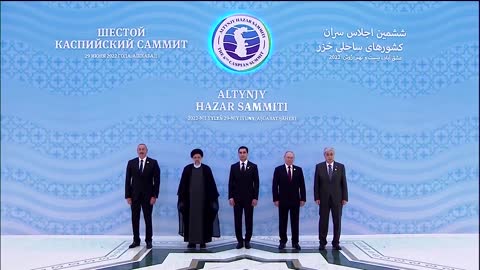 Russia's Putin Iran's Raisi in Turkmenistan for summit
