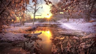 3 Hours Cozy Winter Piano Music Solos.relaxing, study and sleep