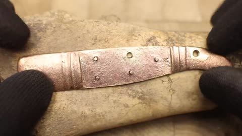 400 Years Old Rusty Pocket Knife Restoration