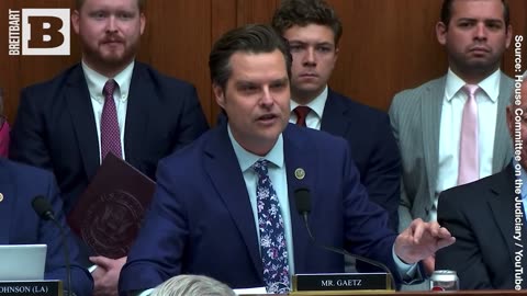 "ARE YOU PROTECTING THE BIDENS?" — Gaetz GRILLS FBI Director Wray