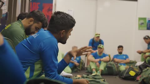 🔊 Babar Azam Addresses His Team After Pakistan Qualify For The T20 World Cup Semifinals | PCB | MA2T