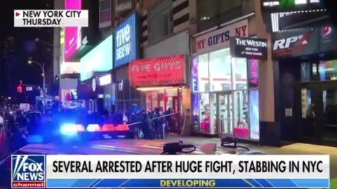 Teen stabbed in back during Times Square ball