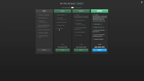 Smart Trade with CryptoRobotics | RoboticsPRO Plans Set Up