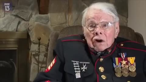 100 year old Marine breaks down. He doesn’t recognize America anymore