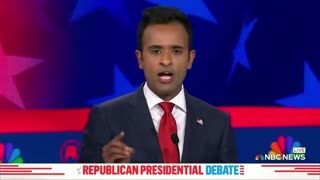 VivekGRamaswamy ends the Republican debate with a message to the Democrat Party:
