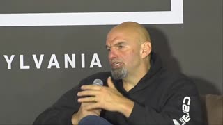 Fetterman Claims That He's “Right Here In China” In Front Of Crowd