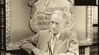 Admiral Byrd - Longines Chronoscope Interview (1954) - Talking about Antarctica Secrets