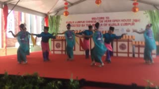Elegant Lenggang Kangkung Malay Dance Performance by Kuala Lumpur City Hall