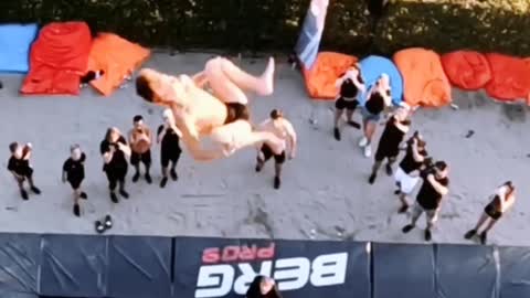 World record for most flips on a trampoline