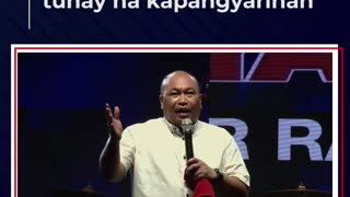 Ka Eric: babawiin ng sambayang Pilipino ang tunay na kapangyarihan