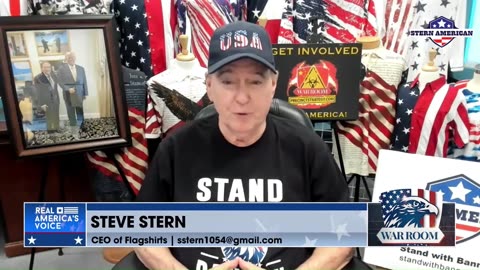 Steve Stern on Stephen Bannon's War Room with Host, Dave Brat 07-02-2024