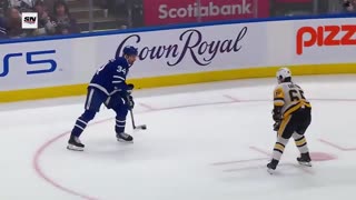 NHL McCabe's OT Magic! Backhand Winner Lifts Leafs Past Opponent!