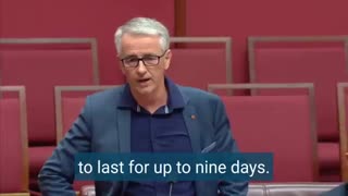 Australian Senator Gerard Rennick gives the Aussie Parliament some home truths.