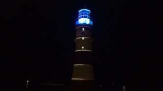 Smeaton's Tower Plymouth Atlantic Ocean City 28th November 2014.