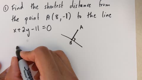 Grade 10 Math - Shortest distance from a point to a line (Lesson 2.3)