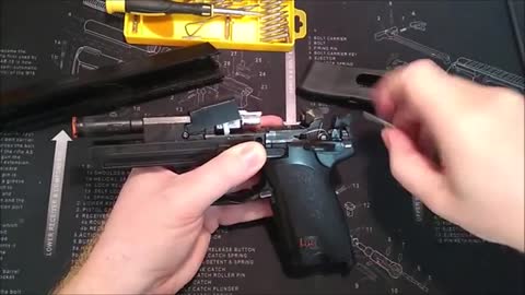 Tutorial - HK/KWC USP NBB airsoft disassembly and power reduction