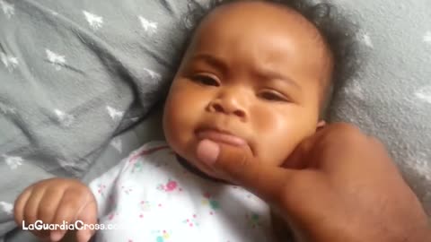 Cute baby beat box