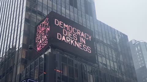 Times Square Billboard DEMOLISHES Taylor Lorenz For Doxxing Libs Of TikTok