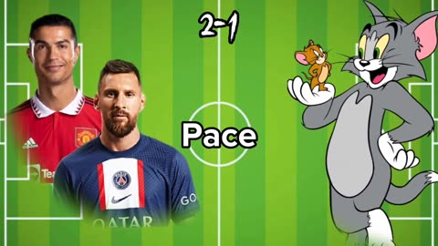 Ronaldo & Messi VS Tom & Jerry 🔥💪
