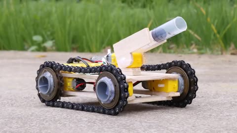 Unleash Your DIY Skills with a Simple RC Tank at Home