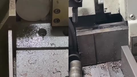 Effortlessly Cut Stainless Steel with Automatic Circle Saw #bandsawmachine
