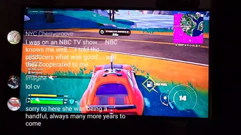 Fortnite Gaming on Nintendo Switch and chatting