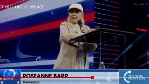 ROSEANNE BARR "I'M ALL IN FOR TRUMP" - UNCUT/UNCENSORED - AMFEST 2023 - 20 mins.