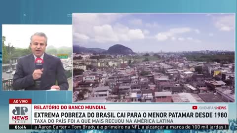 Extrema pobreza do Brasil cai para o menor patamar desde 1980