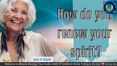 How do you renew your spirit and restore your soul?