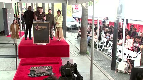 A cappella group Pentatonix gets Hollywood star