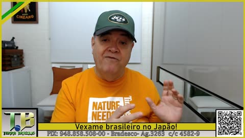 Vexame brasileiro no Japão!