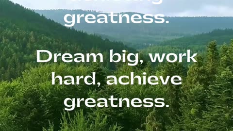 Uncover the formula for turning your dreams into reality and achieving greatness.#DreamBig